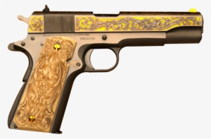 Images - Occam - Handgun Gold Transparent #3389502