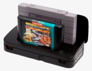 Retrode 2 - Dragonbox - Genesis Cartridge In Snes #3390976