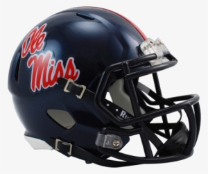 Mississippi Speed Mini Helmet - Ole Miss Rebels Helmet #3391552