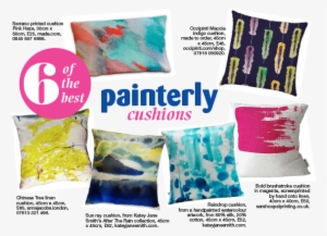 Derbyshire Telegraph - Kjs Studio Raindrop Silk Printed Cushion #3391600