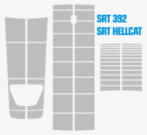 Dodge Challenger Blacktop '16 Rally Stripes Kit - Dodge Challenger #3391882