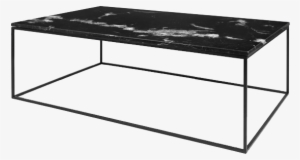 Gleam Rectangular Coffee Table - Table Basse Marbre Noire #3392409