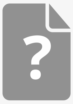 White Quiz Icon Transparent #3392549