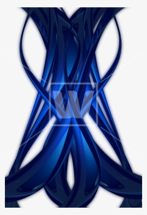 Abstract Blue Ornament - Blue Ornament #3392892