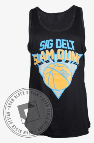 Sigma Delta Tau Slam Dunk Tank - Active Tank #3392917