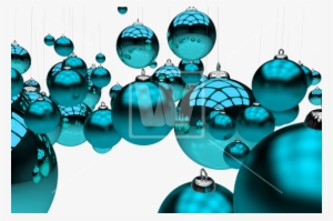 Glassy Blue Ornaments - Christmas Ornament #3393070