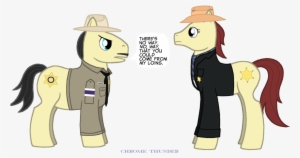 Lonewolf3878, Buford T - Mlp Smokey And The Bandit #3393505