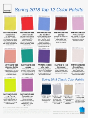 Who Else Loves That Meadowlark - Spring Summer 2019 Colour Forecast Pantone #3394195