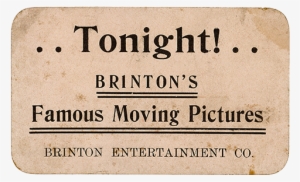 Tonight - Label #3395646