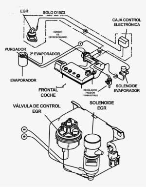 Sistema Anticontaminación Del Motor D15z3 Del Honda - Valvula Egr Honda Civic 98 #3396273