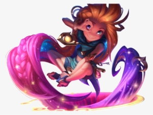 Zoe Splashart Render Png Image - League Of Legends Zoe Transparent #3396351