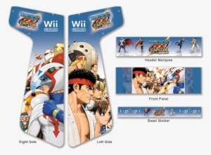 Custom Tatsunoko Vs Capcom Graphics For Xtension Arcade - Ex-display Tatsunoko Vs Capcom Ultimate All Stars Game #3396557