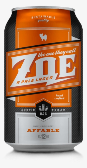 Zoe - Hops & Grain Zoe Pale Lager - 6 Pack, 12 Fl Oz #3396711