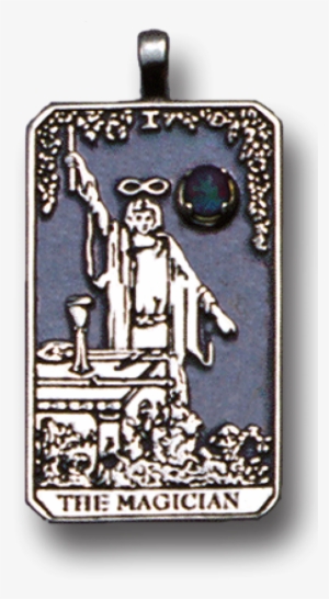 Magician Large Gemstone Tarot Pendant At Mystic Convergence - Tarot Magician #3396882