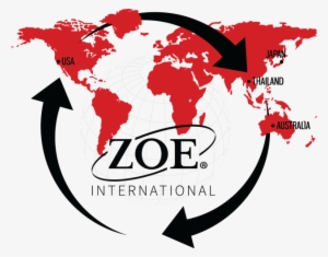 Zoe Locations Map - Travel World Map Wall Decal #3397210