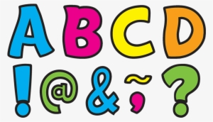 Tcr77217 Neon Brights Funtastic Font 3" Magnetic Letters - Letter #3397615