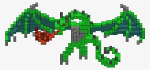 Dragon-transparent - 8 Bit Characters Pngs #3397968