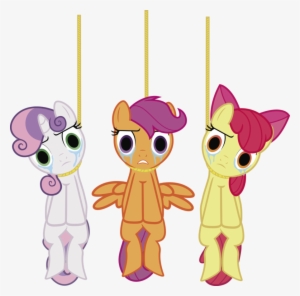 Adventure In The Comments, Apple Bloom, Artist - Cutie Mark Crusaders Hanged #3398106