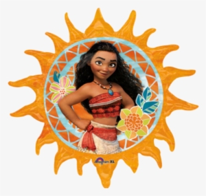 Moana Sun Supershape Foil Balloon - Disney Moana Supershape Foil Balloon #3398595
