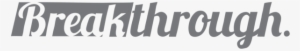 Breakthrough Logo #3399294