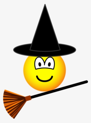 Witch Flying Emoticon - Flying Emoticon #3399443
