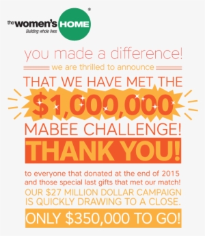You Made A Difference - Women's Home #340376