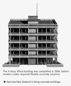 Many Older L - 5 Story Building Png #340414