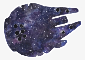 Adesivo Millenium Falcon De Anagaby Illustrationsna - Illustration #340540