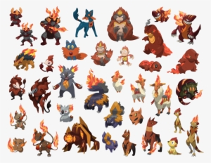 All Fire By Daniel Dna-d8x7a15 - Pokémon #340733