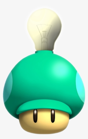 Light Mushroom - Super Mario Light Mushroom #341382
