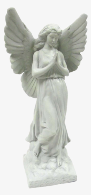 Sculptural Gardens 23-inch Guardian Angel Statuary - Greek Statue Angel Png #341560