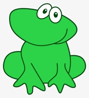 Cute Little Green Frog - Green Frog Clip Art #342412