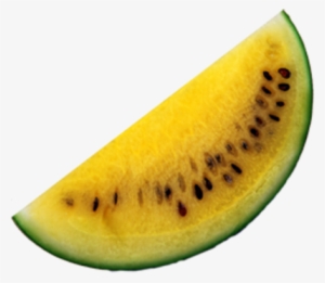 Watermelon Psd - Yellow Watermelon Vector Png #342962
