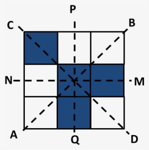 Figure Made By Geometry Shape With 4 Dotted Line - Geometry #342979
