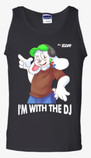 I'm With The Dj T Shirt Cotton Tank Top - I'm With The Dj Women's Tees #343211
