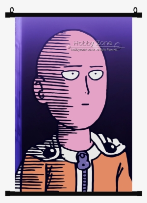 Anime One Punch Man Saitama Wall Scroll - Avatar One Punch Man #343366