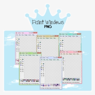 Paint Windows By Youaremybae On Deviantart - Aesthetic Windows Png #343860