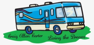 Image Freeuse Library Cartoon Motorhome Clipart Kid - Motorhome Rv Clipart #344238