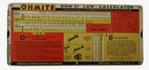 Calculator,png,ohms - Ohm's Law #344277