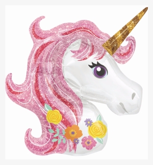 Pink Sparke Unicorn Foil Balloon #344869
