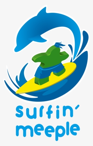 Surfing-meeple Sans - Surfin Meeple Logo #344973