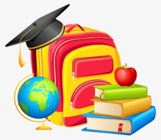 Back To School / 4th Grade Supply List Vector Black - Education Clip Art Png #345544