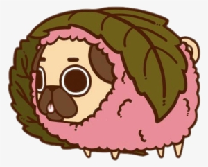 Hedgehog Clipart Kawaii - Puglie Potato Canvas Print - Small By Puglie Pug #345625