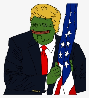 Http - //i - Imgur - Com/okmswnl - Donald Trump Pepe Flag #345705