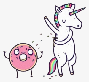 Unicorn Horn Humour Pegasus We Heart It - Fondos De Pantalla Unicornios Animados #345743