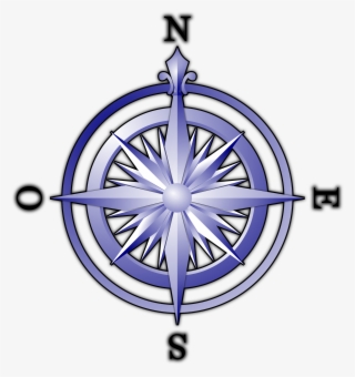 Blue Compass Svg Clip Arts 558 X 594 Px #345745