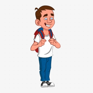Stock School Boy Png For Free Download - School Boy Vector Png #346140