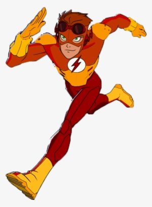 Kid Flash Png Transparent Image - Justicia Joven Cartoon Network #346247