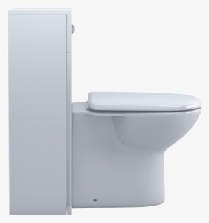 Essential Plus White 500mm Back To Wall Toilet Unit #346331