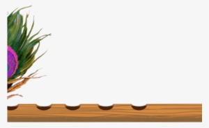 Flute Png Transparent Images - Flute With Peacock Feather #346689